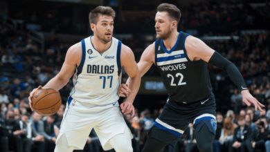 Dallas Mavericks vs Timberwolves Match Player Stats