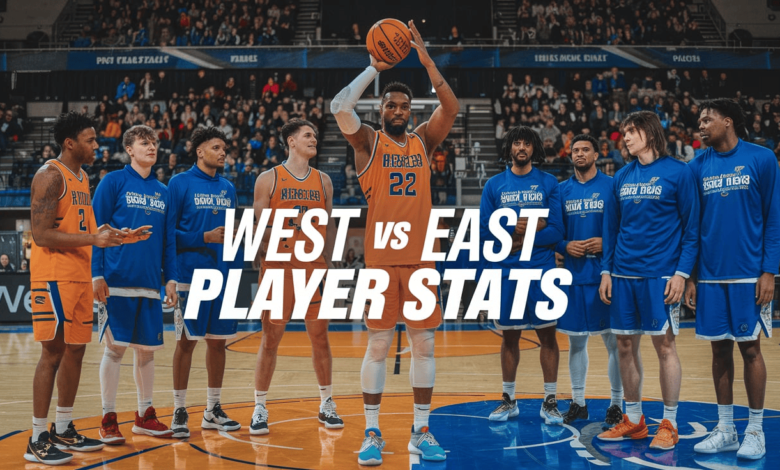 West vs East Match Player Stats