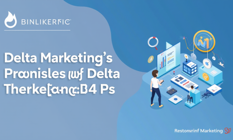 Delta Marketing’s Approach to The 4 Marketing Ps of Delta Marketing Principles